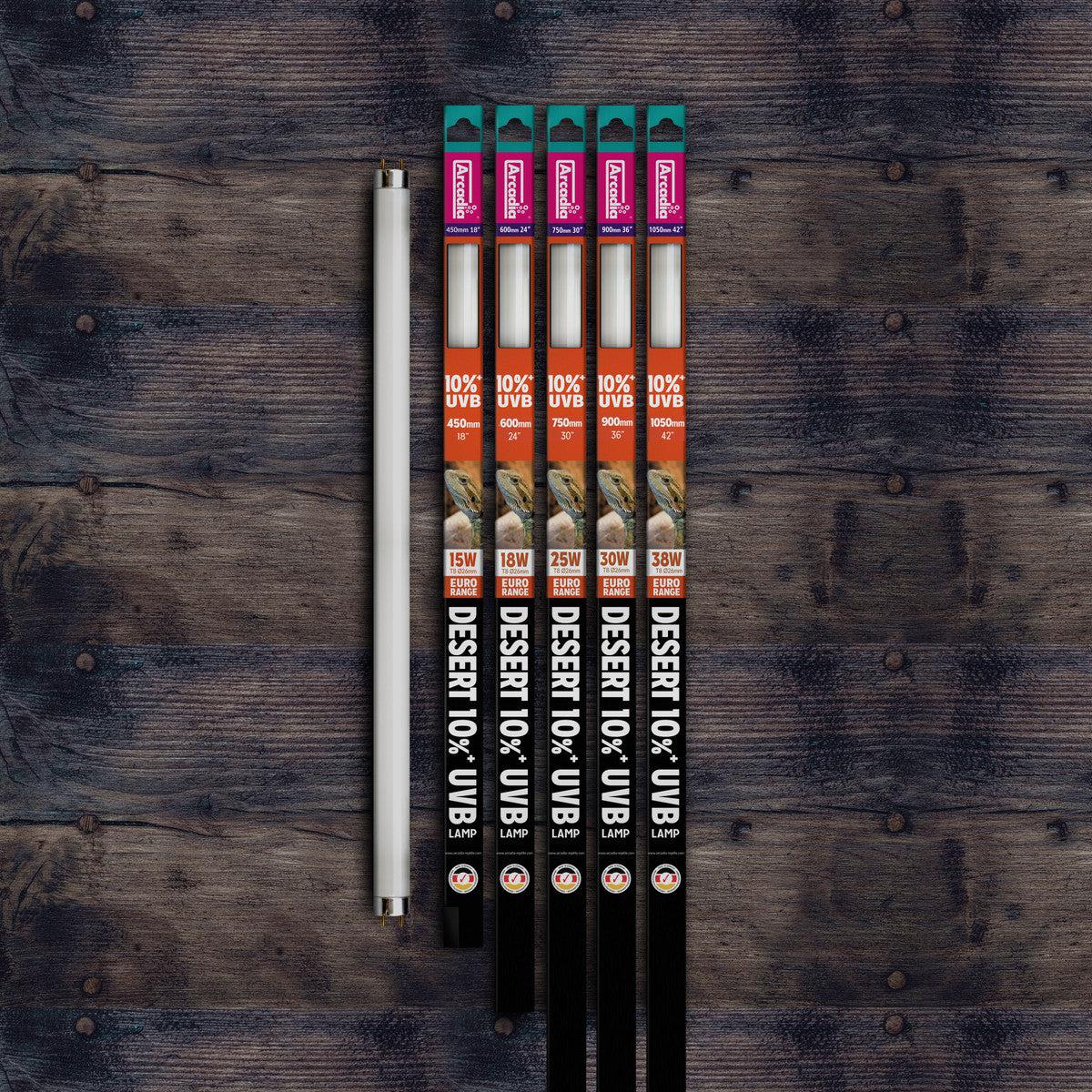 Arcadia Euro-Range Desert 10% T8 UV Tube