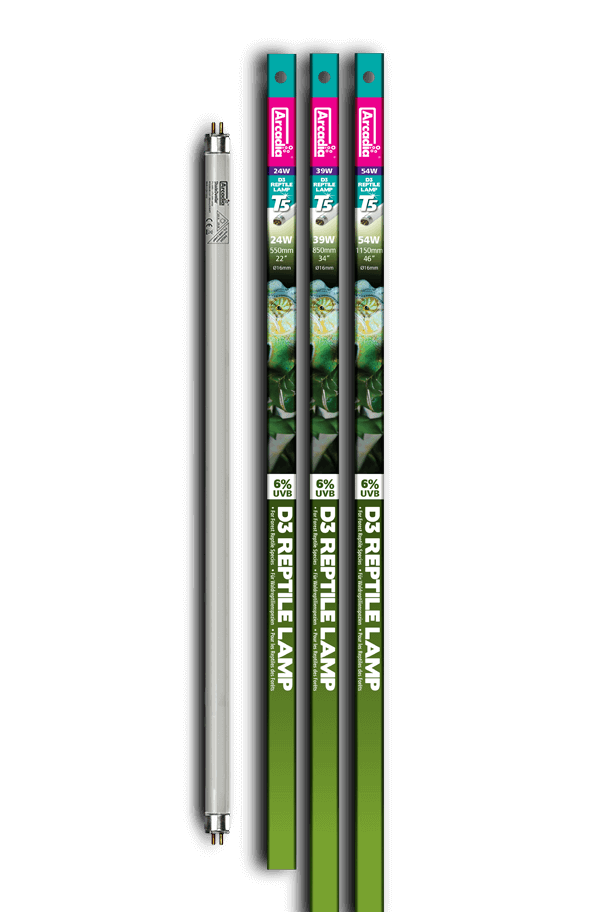 Arcadia T5 D3 Reptile T5 Lamp, 6% UVB